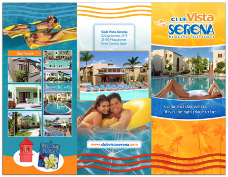 Club Vista Brochure Outside