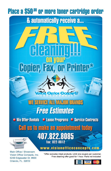 Vision Office Concepts Flyer 