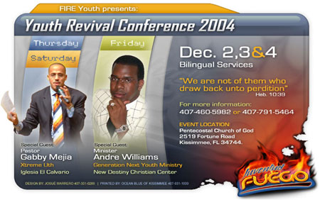Youth Revival Conference 2004 Flyer 
