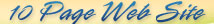10 Page Web Site Special